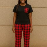 Elegant Comfort 3-Piece Pajama Set